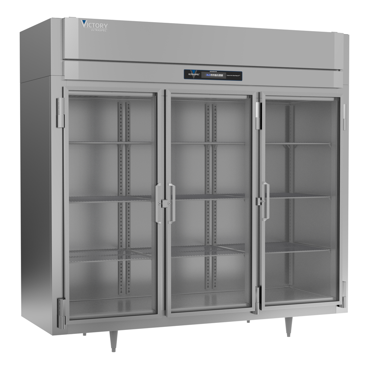 Victory RS-3D-S1-EW-G-HC 85 1/2" Solid Door Reach-In Refrigerator