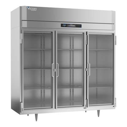 Victory RS-3D-S1-G-HC 77 3/4" Solid Door Reach-In Refrigerator