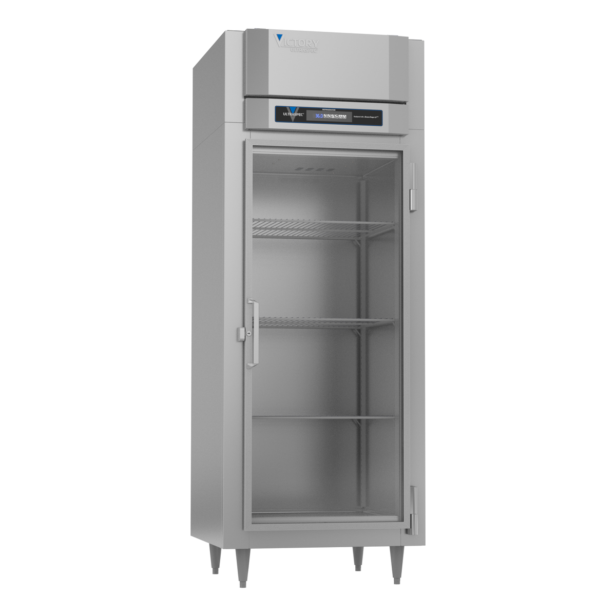 Victory RSA-1D-S1-EW-G-HC 31 1/4" Solid Door Reach-In Refrigerator
