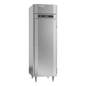 Victory RSA-1D-S1-PT-HC 26 1/2" Solid & Glass Door Pass-Thru Refrigerator