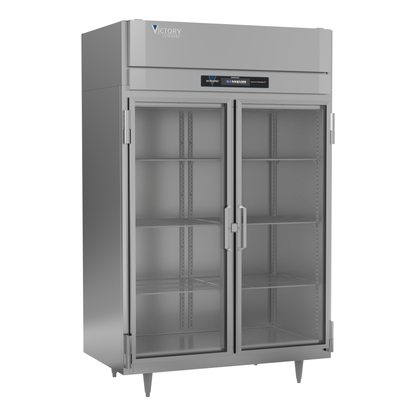 Victory RSA-2D-S1-G-HC 52 1/8" Solid Door Reach-In Refrigerator