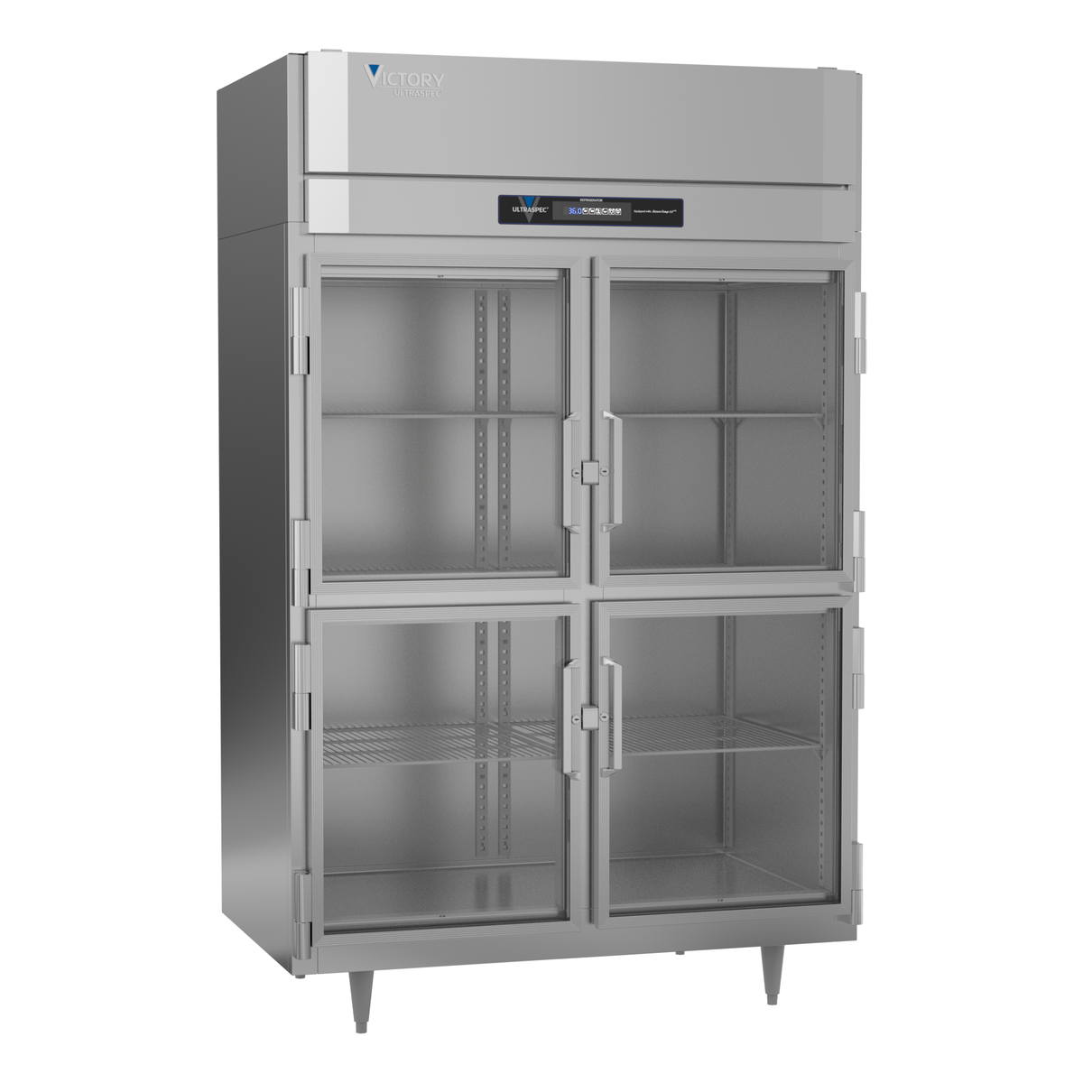 Victory RSA-2D-S1-HG-HC 52 1/8" Solid Door Reach-In Refrigerator