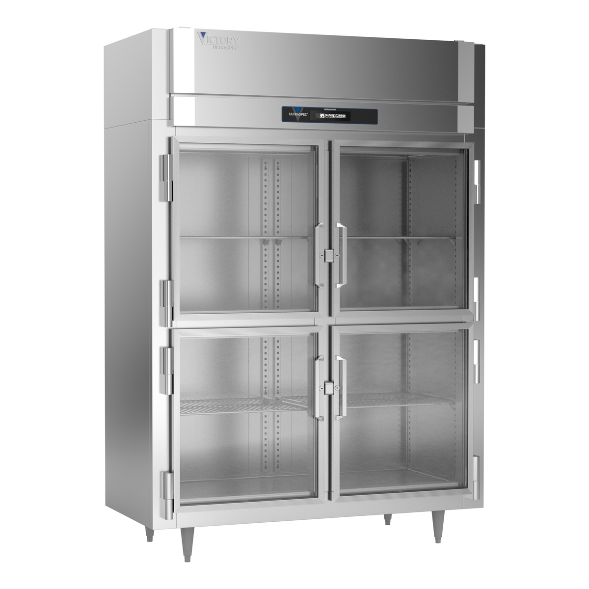 Victory RSA-2N-S1-HG-HC 58 3/8" Solid Door Reach-In Refrigerator