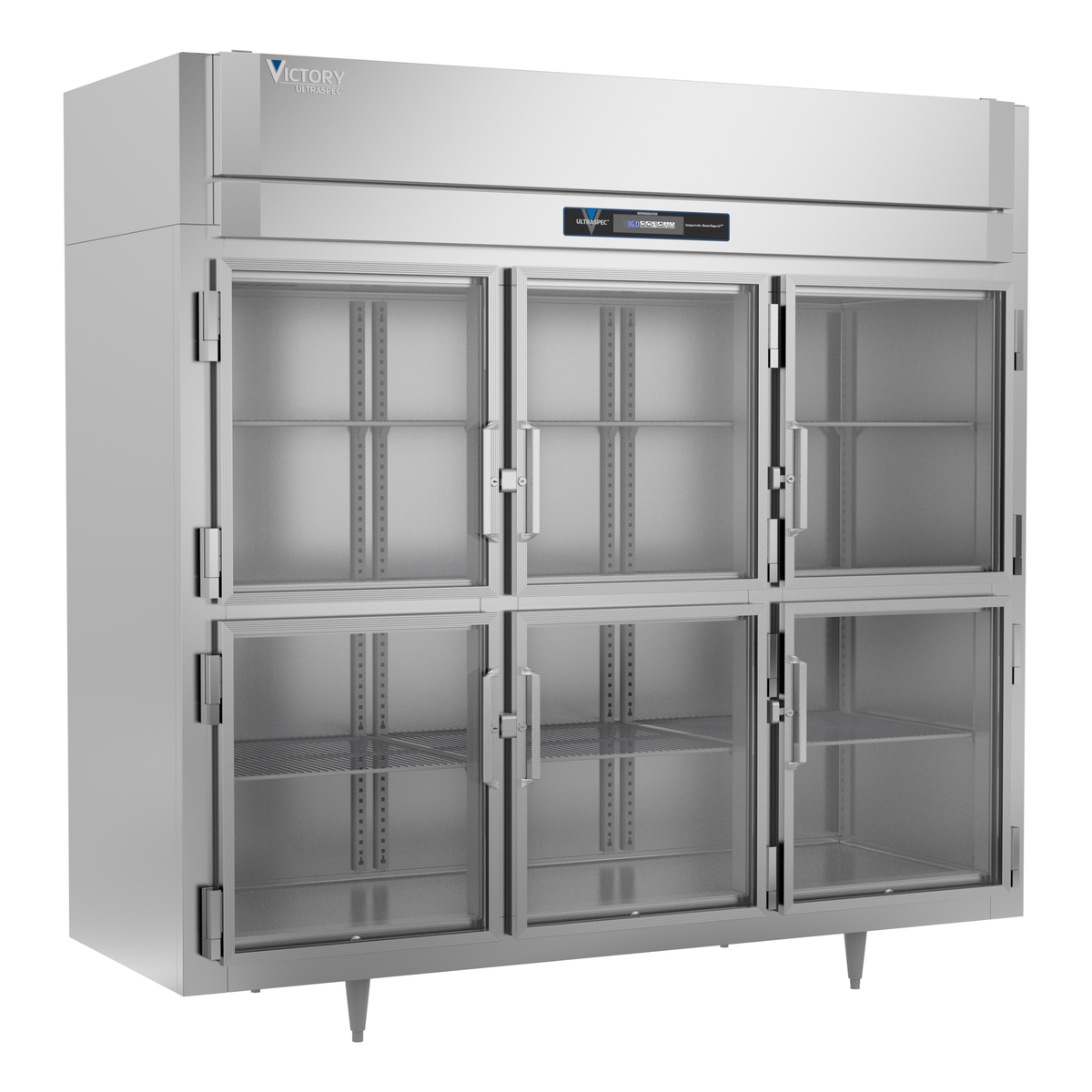 Victory RSA-3D-S1-EW-HG-HC 85 1/2" Solid Door Reach-In Refrigerator