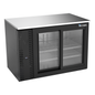 Victory VBB48HC-F-GS-B 48" Solid Door Back Bar Cooler