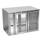 Victory VBB48HC-G-PT-S 48" Solid Door Back Bar Cooler