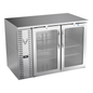 Victory VBB48HC-G-S 48" Solid Door Back Bar Cooler