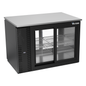 Victory VBB48HC-GS-PT-B 48" Solid Door Back Bar Cooler