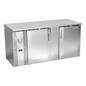 Victory VBB68HC-F-S 68" Solid Door Back Bar Cooler