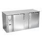 Victory VBB68HC-S 68" Solid Door Back Bar Cooler
