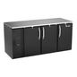 Victory VBB72HC-B 72" Solid Door Back Bar Cooler