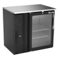 Victory VBBN36HC-FG-B 36" Solid Door Back Bar Cooler