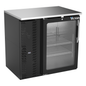 Victory VBBN36HC-G-B 36" Solid Door Back Bar Cooler