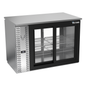 Victory VBBN48HC-F-GS-PT-S 48" Solid Door Back Bar Cooler