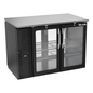 Victory VBBN48HC-FG-PT-B 48" Solid Door Back Bar Cooler