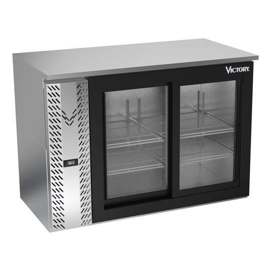 Victory VBBN48HC-GS-S 48" Solid Door Back Bar Cooler