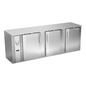 Victory VBBN94HC-S 94" Solid Door Back Bar Cooler