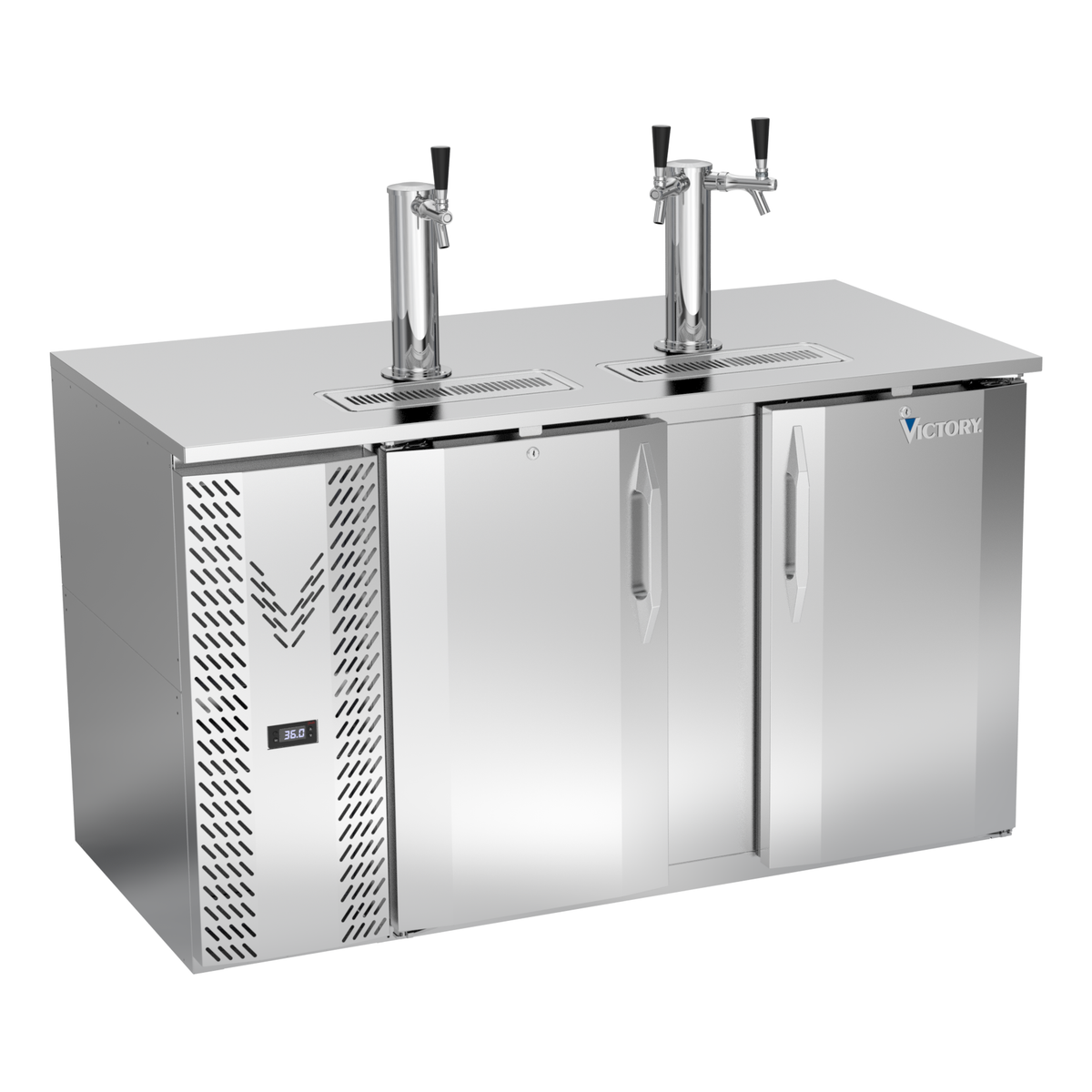 Victory VDD58HC-S 58" Draft Beer Cooler
