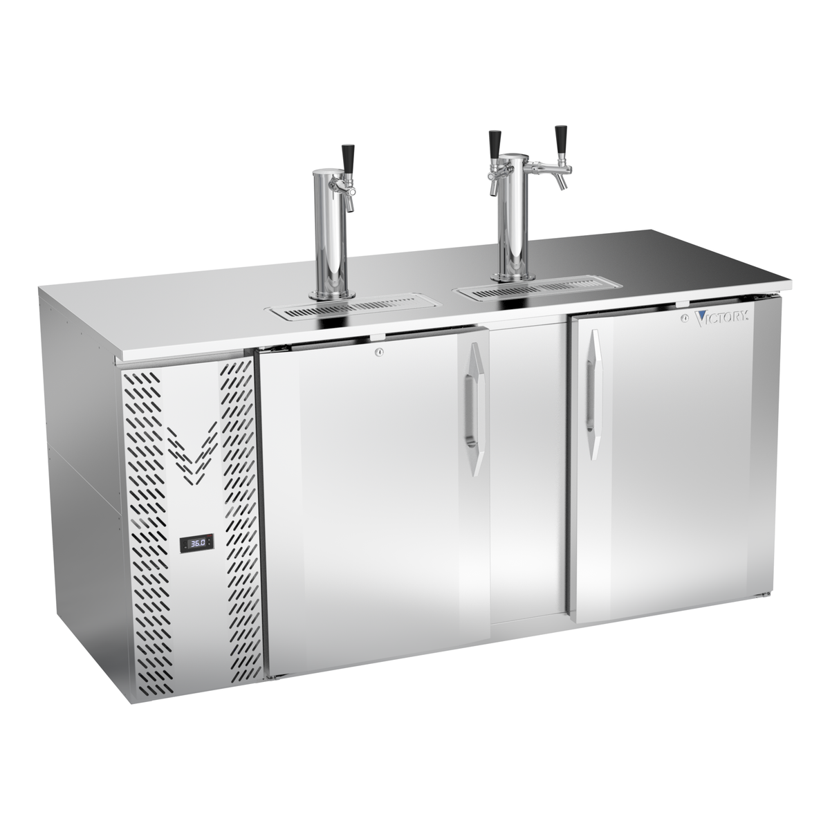 Victory VDD68HC-S 68" Draft Beer Cooler