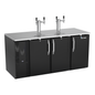 Victory VDD72HC-B 72" Draft Beer Cooler