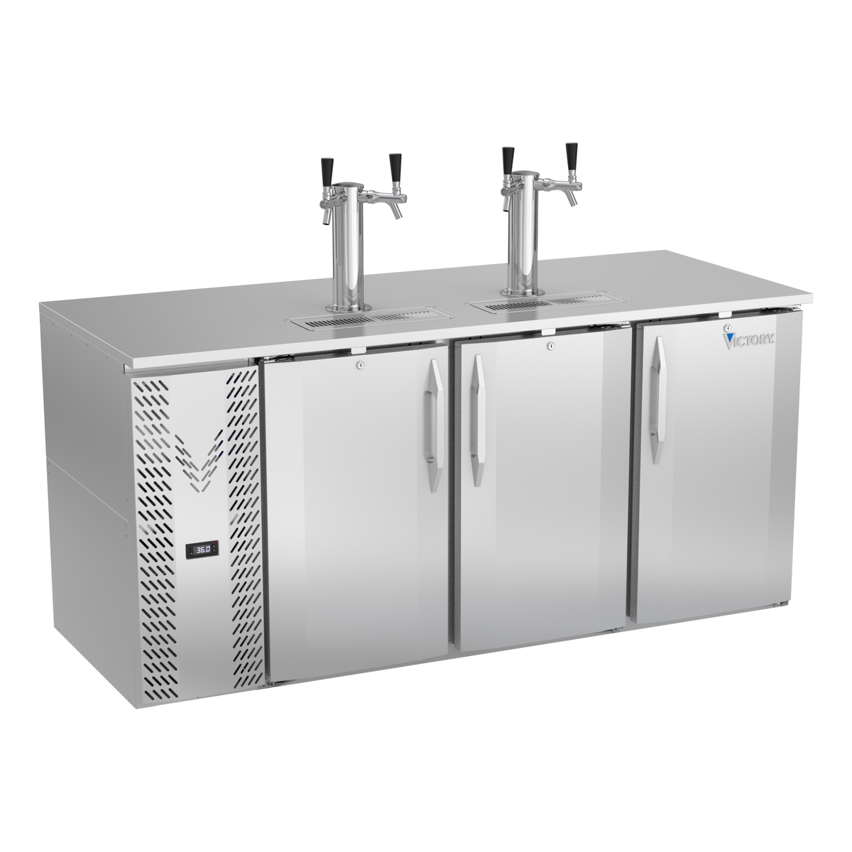 Victory VDD72HC-S 72" Draft Beer Cooler