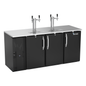 Victory VDDN72HC-B 72" Draft Beer Cooler
