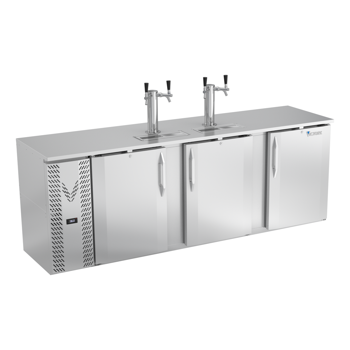 Victory VDDN94HC-S 94" Draft Beer Cooler