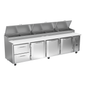 Victory VPPD119HC-2 119" Pizza Prep Table