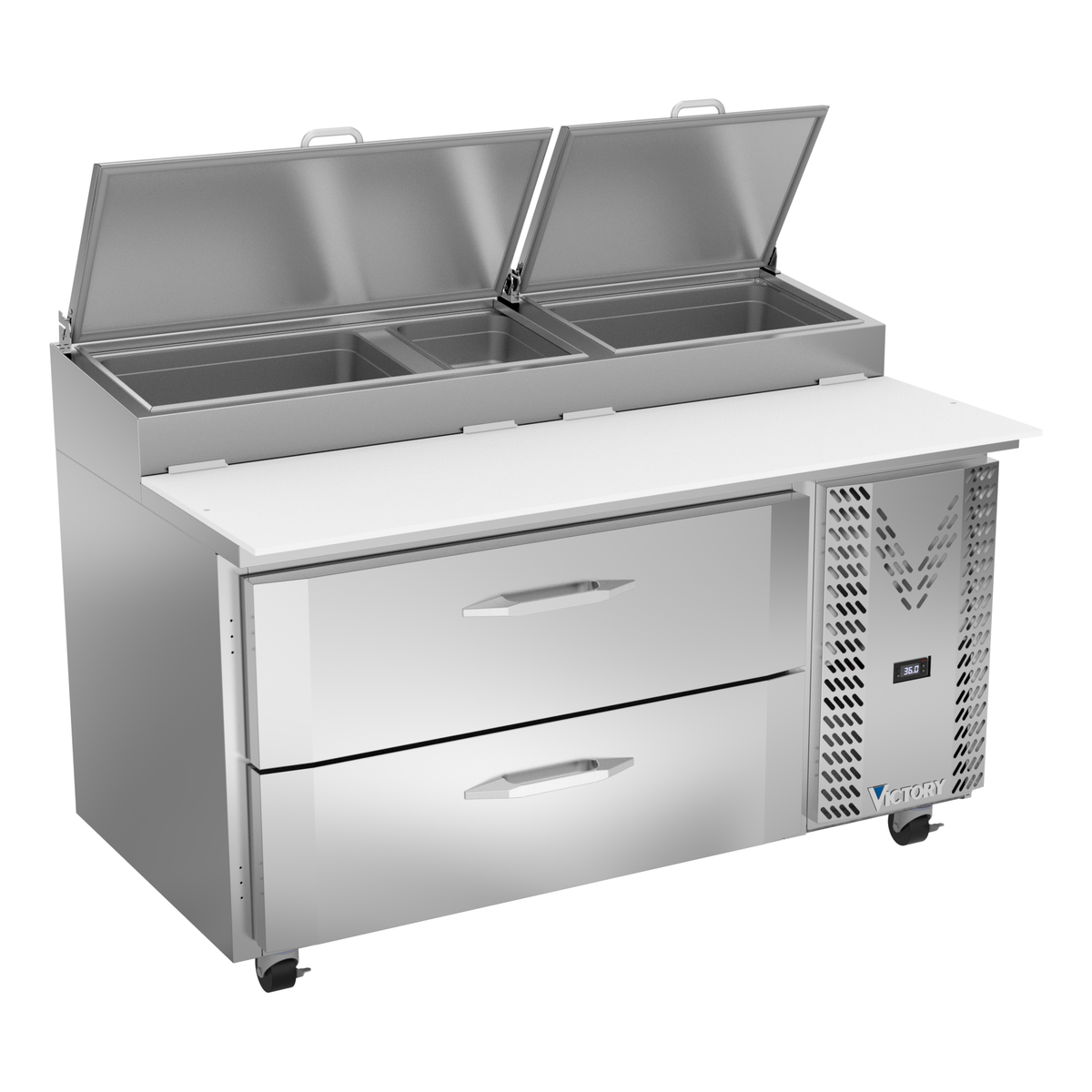 Victory VPPD60HC-2 60" Pizza Prep Table