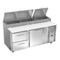 Victory VPPD72HC-2 72" Pizza Prep Table