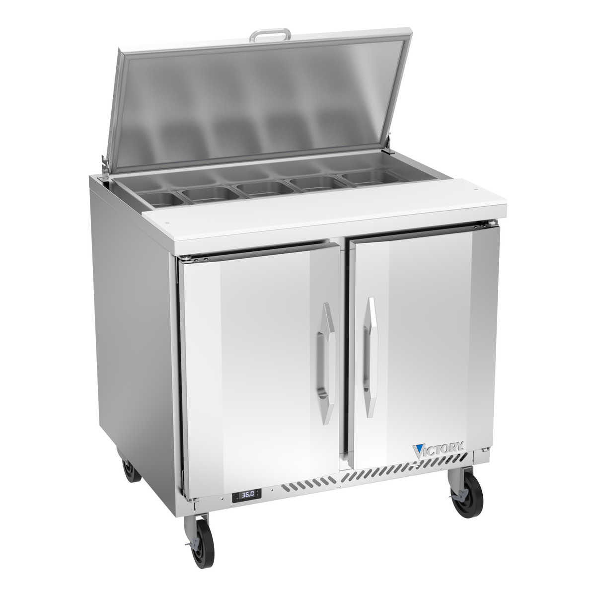 Victory VSP36HC-10 36" Sandwich / Salad Prep Table