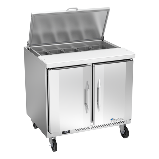 Victory VSP36HC-10 36" Sandwich / Salad Prep Table