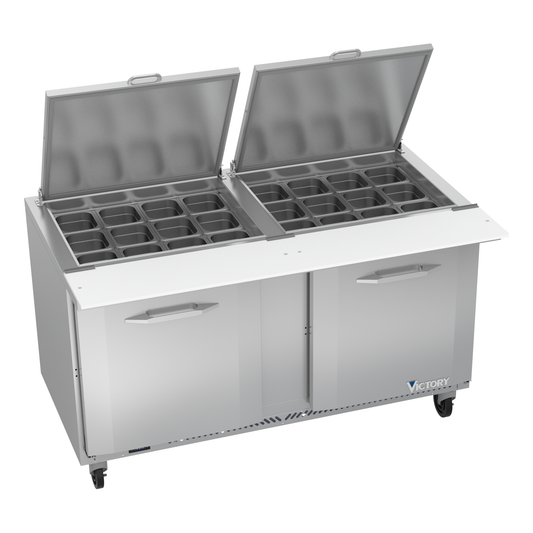 Victory VSP60HC-24B 60" Mega Top Sandwich / Salad Prep Table