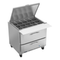 Victory VSPD36HC-15B-2 36" Mega Top Sandwich / Salad Prep Table