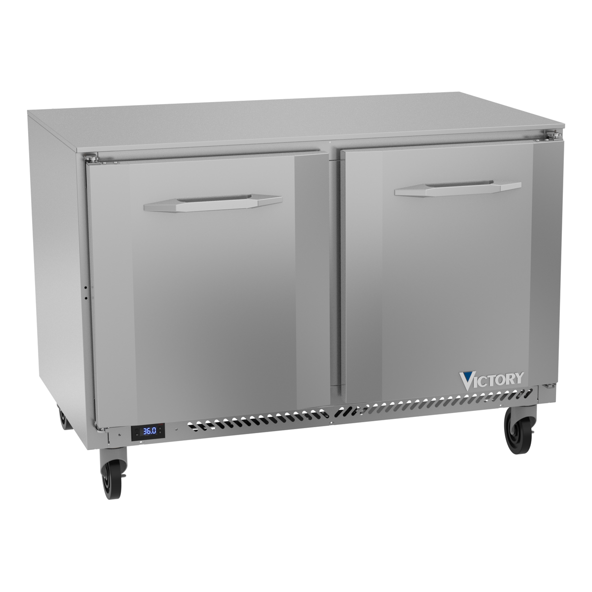 Victory VUR48HC 48" Solid Door Undercounter Refrigerator