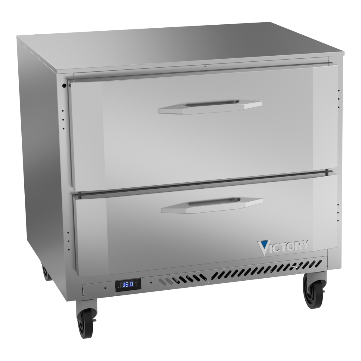 Victory VURD36HC-2 36" Solid Door Undercounter Refrigerator