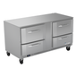 Victory VURD60HC-4 60" Solid Door Undercounter Refrigerator
