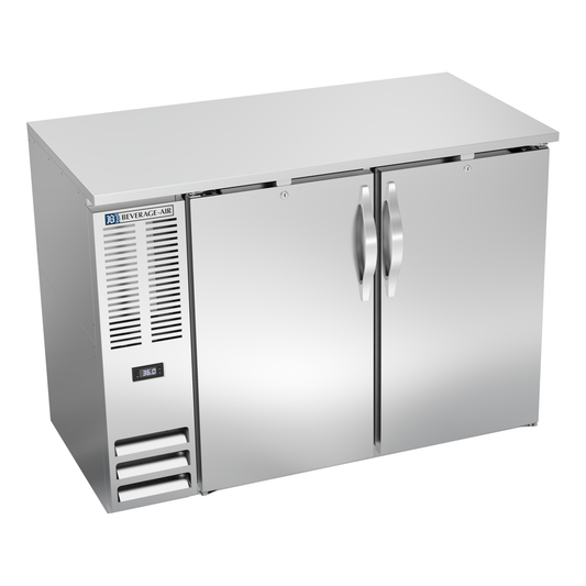 Beverage-Air BBN48HC-F-S 48" Solid Door Back Bar Cooler
