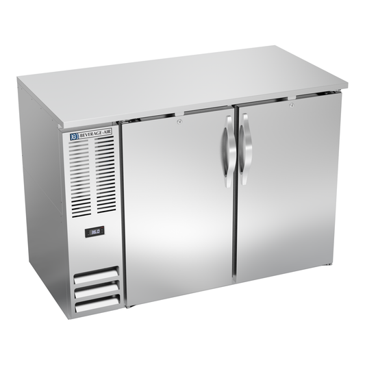 Beverage-Air BBN48HC-S 48" Solid Door Back Bar Cooler