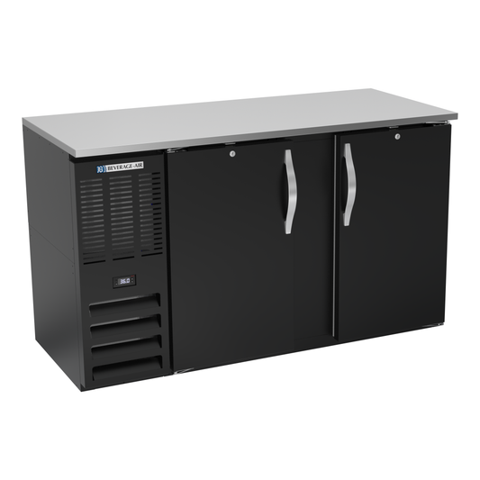 Beverage-Air BBN58HC-B 58" Solid Door Back Bar Cooler