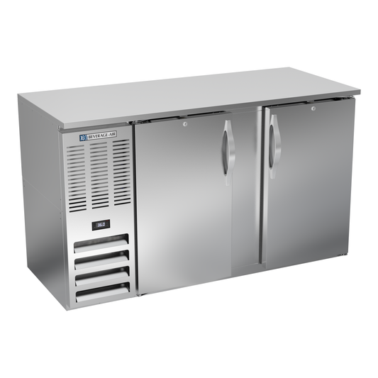 Beverage-Air BBN58HC-S 58" Solid Door Back Bar Cooler