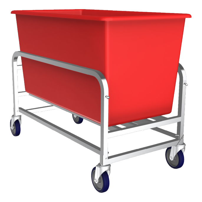 Winholt 30-8-SS-RD 38 1/2" Meal Delivery Cart