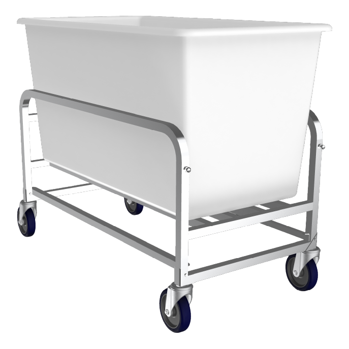 Winholt 30-8-SS-WH 38 1/2" Meal Delivery Cart