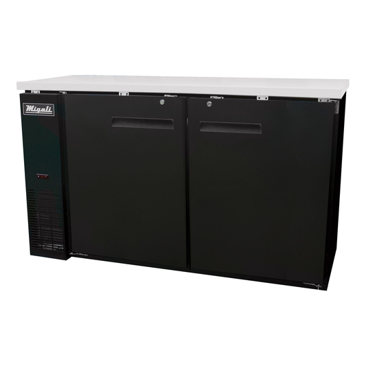 Migali C-BB60-HC 60 3/4" Solid Door Back Bar Cooler