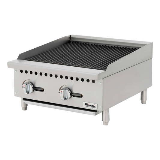 Migali C-CR24 24" Gas Countertop Charbroiler