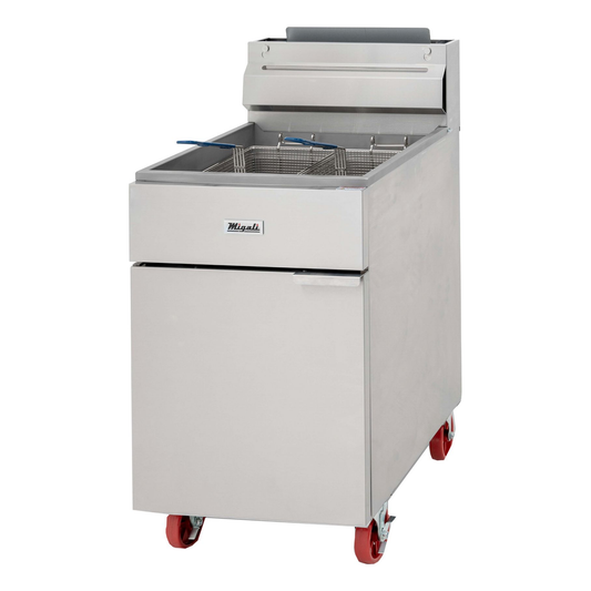 Migali C-F75-NG 21 1/8" Gas Floor Fryer