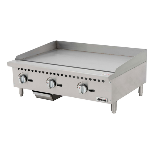 Migali C-G36 36" Gas Countertop Griddle