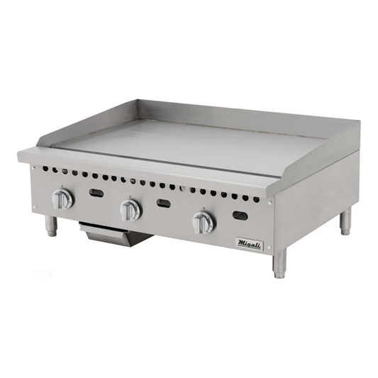 Migali C-G36T 36" Gas Countertop Griddle