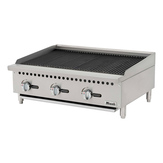 Migali C-RB36 36" Gas Countertop Charbroiler