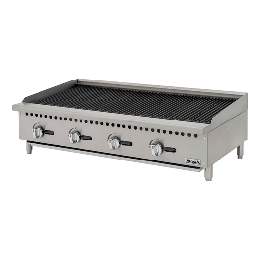 Migali C-RB48 48" Gas Countertop Charbroiler